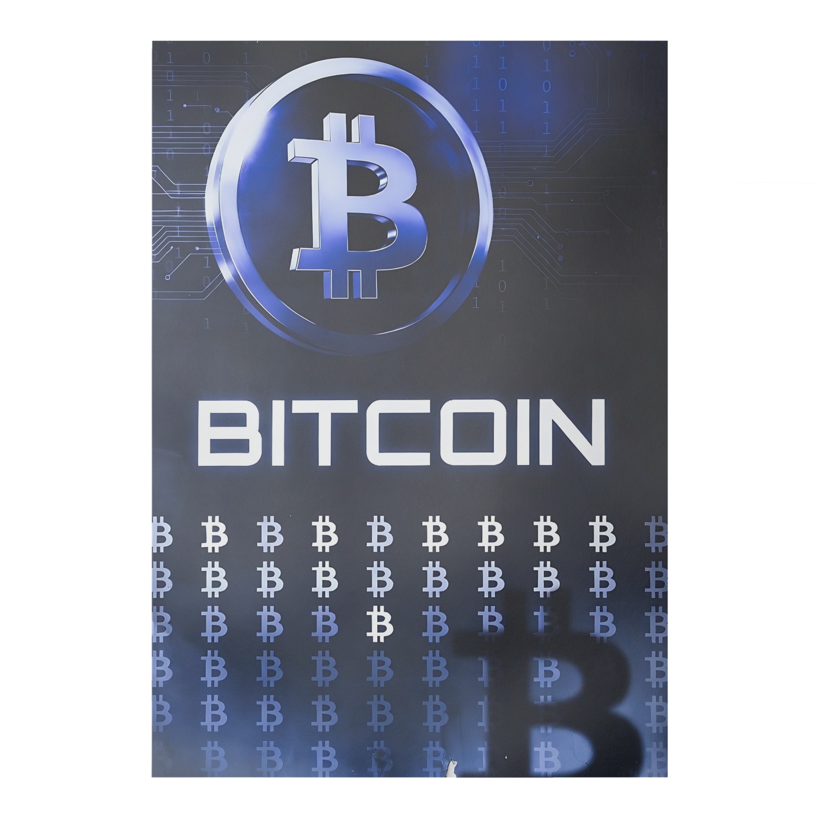 Bitcoin Cryptocurrency Poster